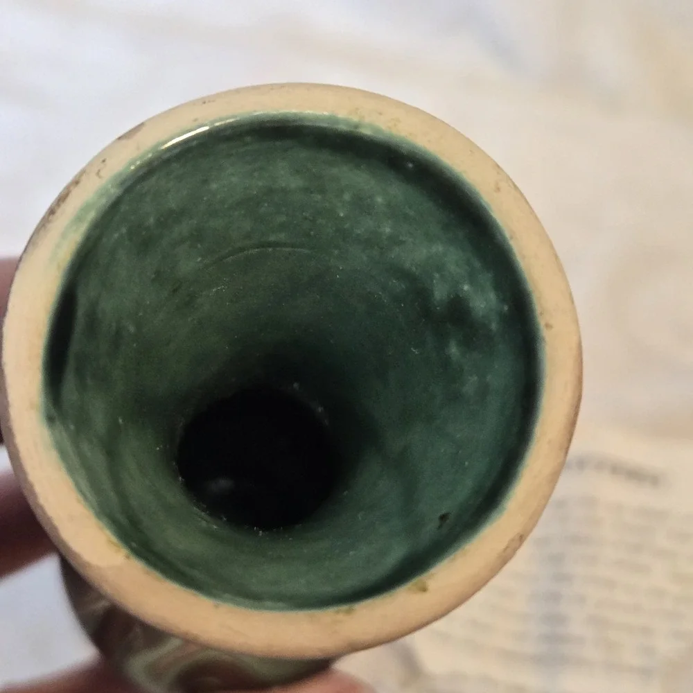 Nemadji Pottery Bud Vase 4.5